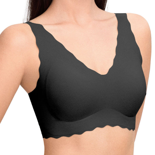 ubras Deep V-neck Wave Bra