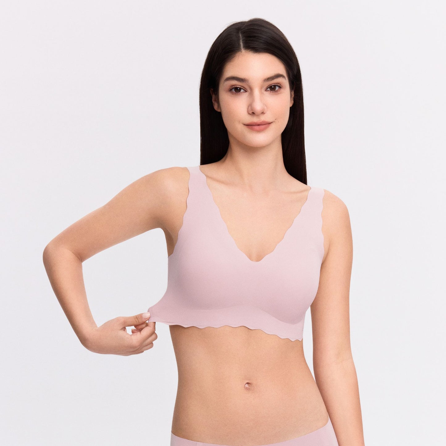 ubras Deep V-neck Wave Bra