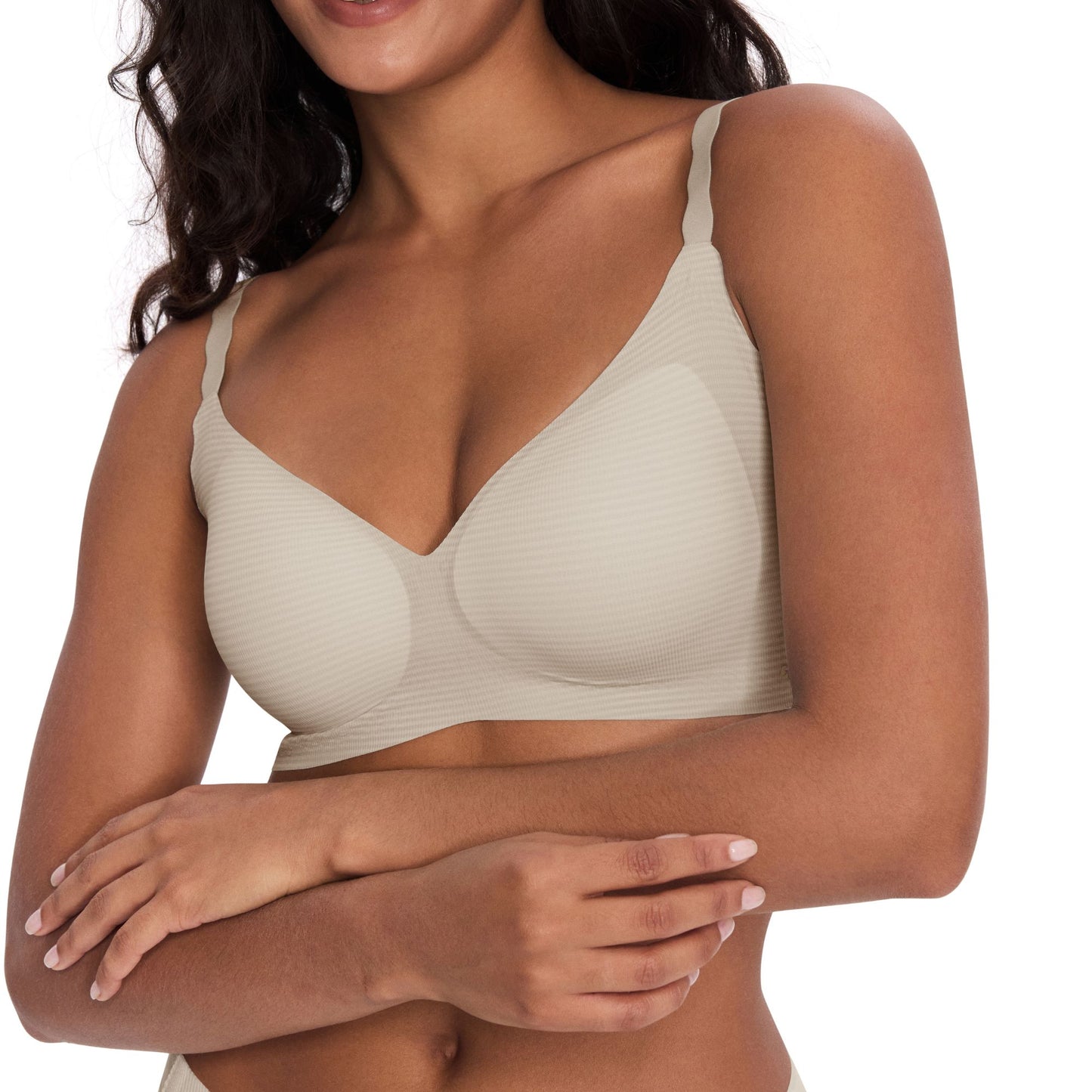 ubras V-Neck Cooling Basic Smart Size Bra