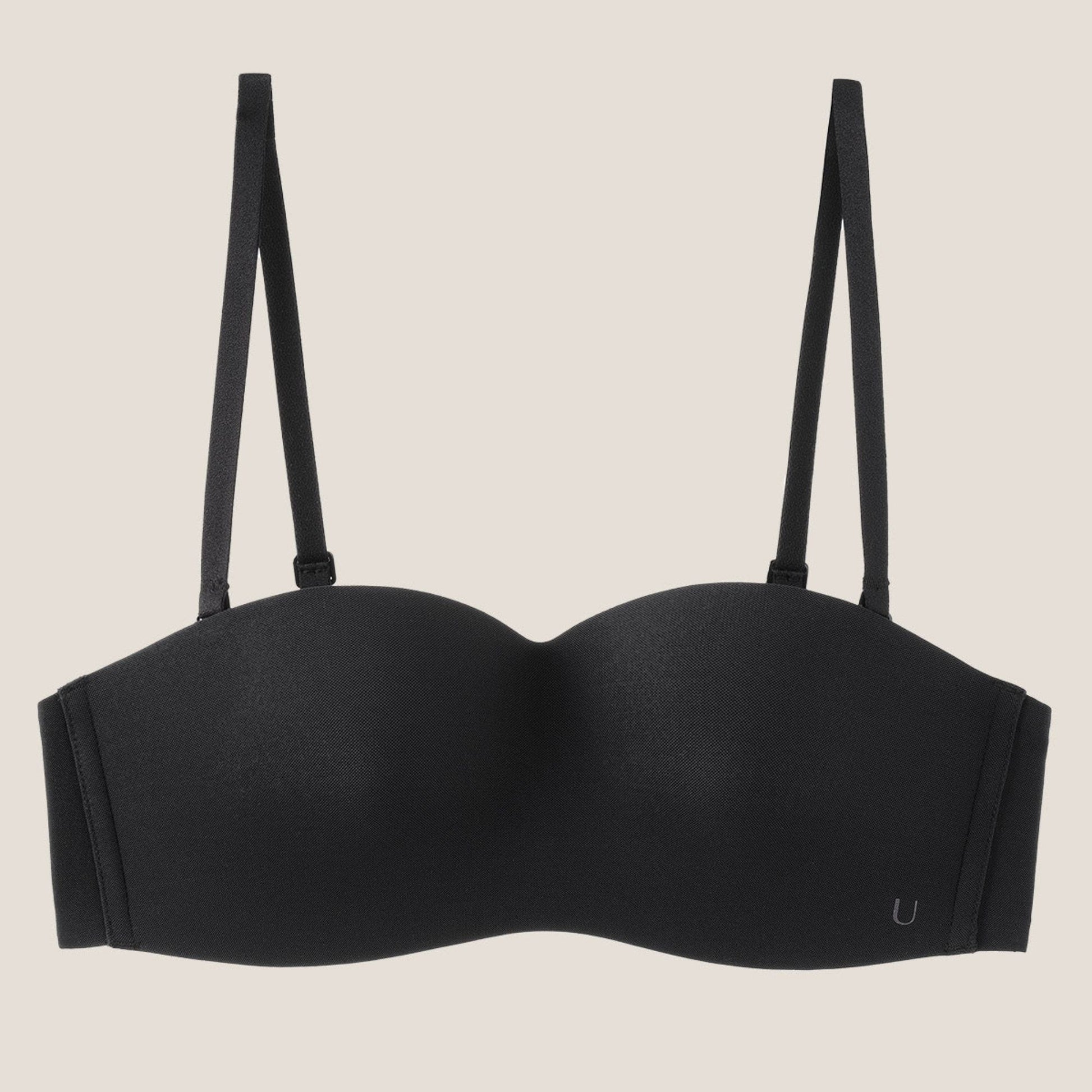 A black UBRAS Intense Convertible Bandeau bra