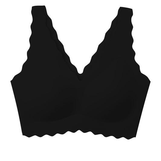 ubras Deep V-neck Wave Bra