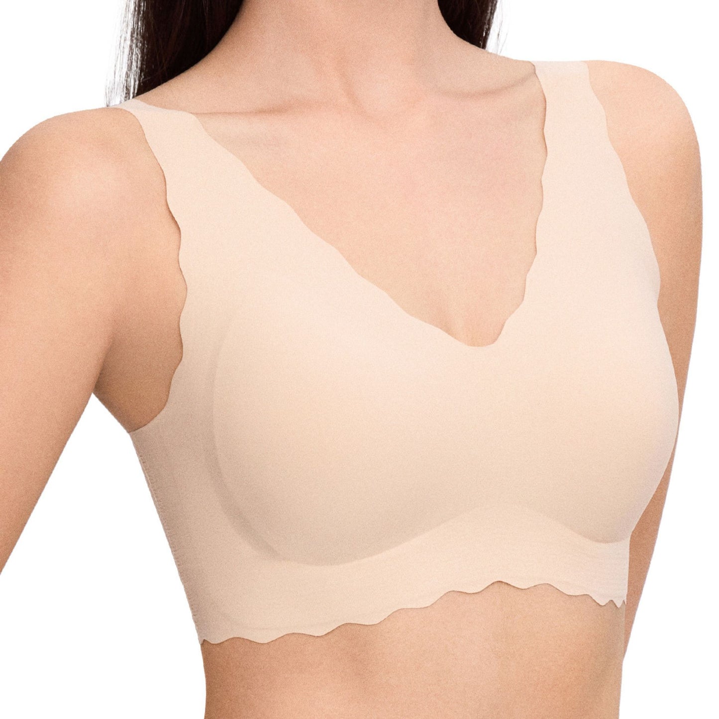 ubras Deep V-neck Wave Bra