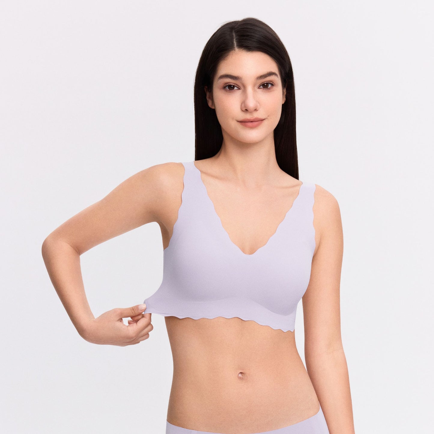 ubras Deep V-neck Wave Bra