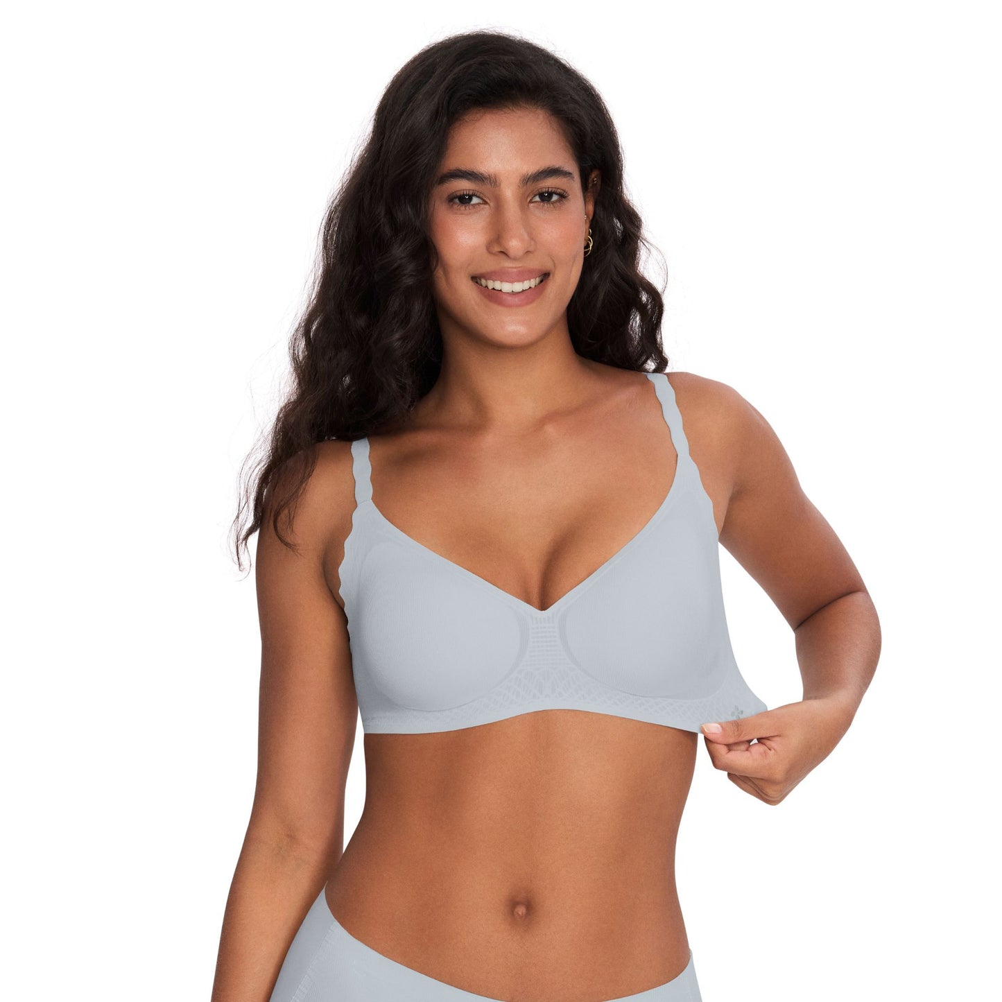 ubras V-Neck Cooling Basic Smart Size Bra