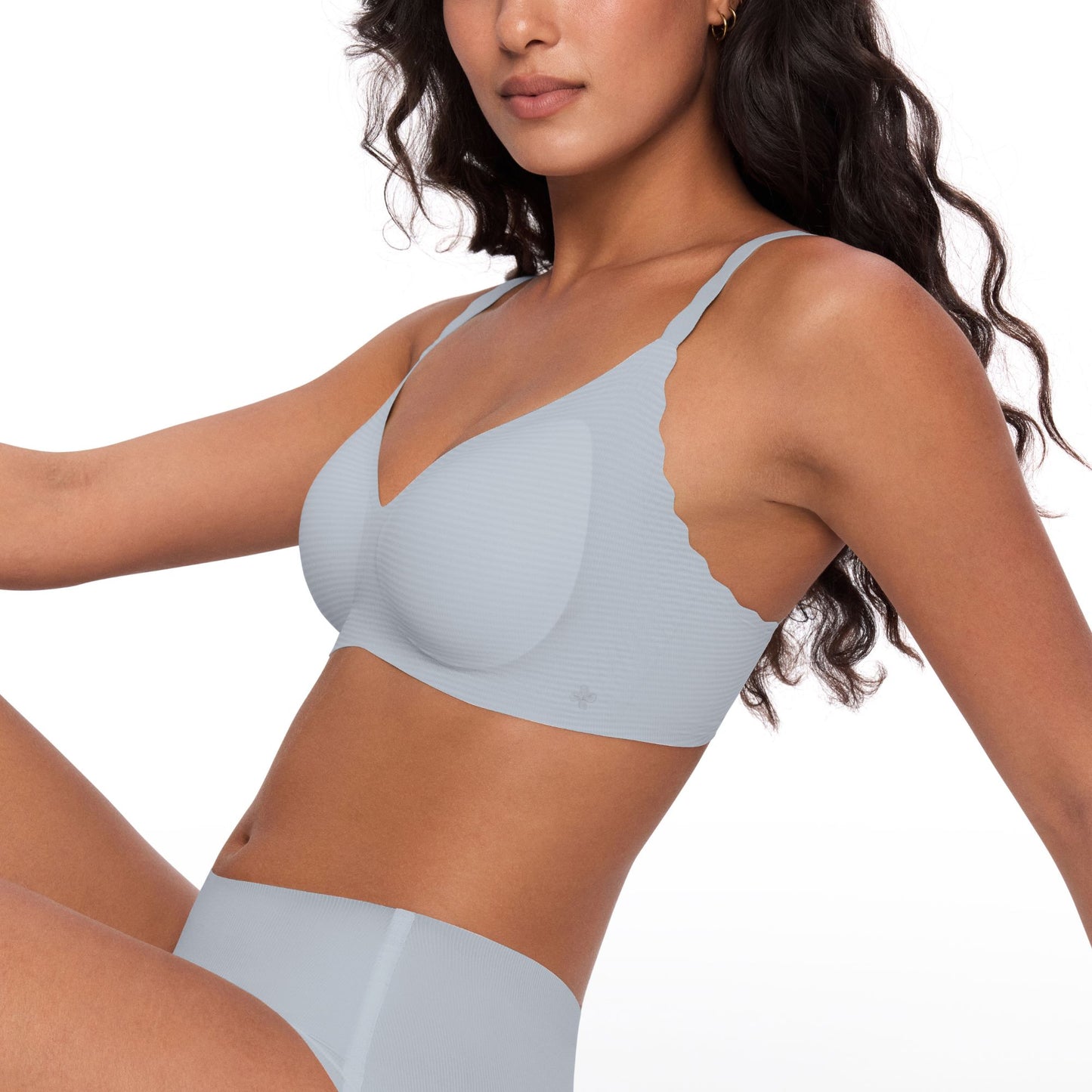 ubras V-Neck Cooling Basic Smart Size Bra