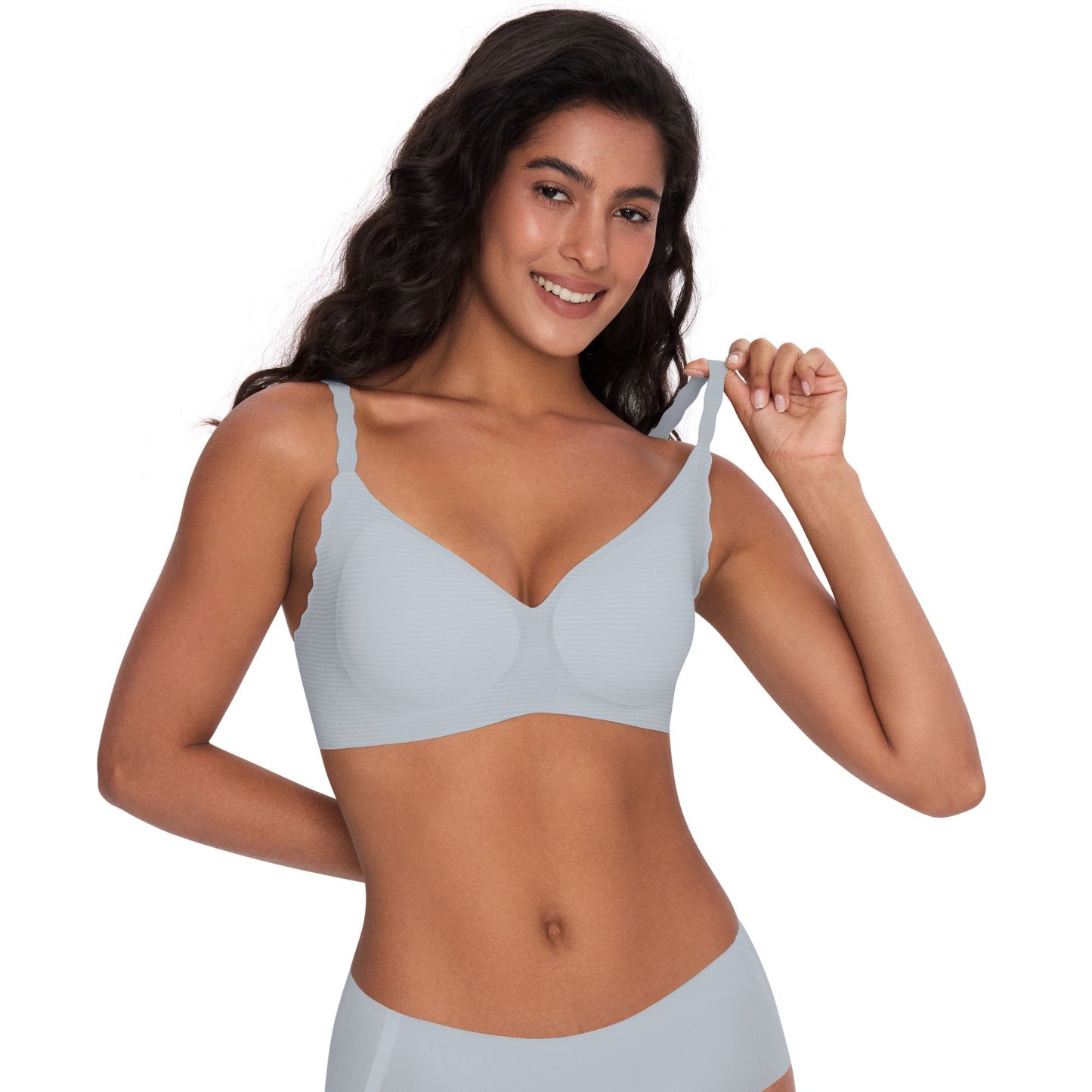 ubras V-Neck Cooling Basic Smart Size Bra